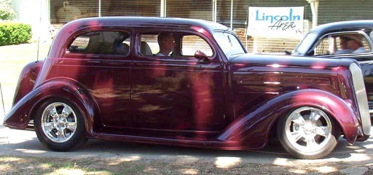 36 Plymouth Chopped 2dr Sedan