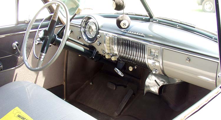 50 Chevy Coupe Dash