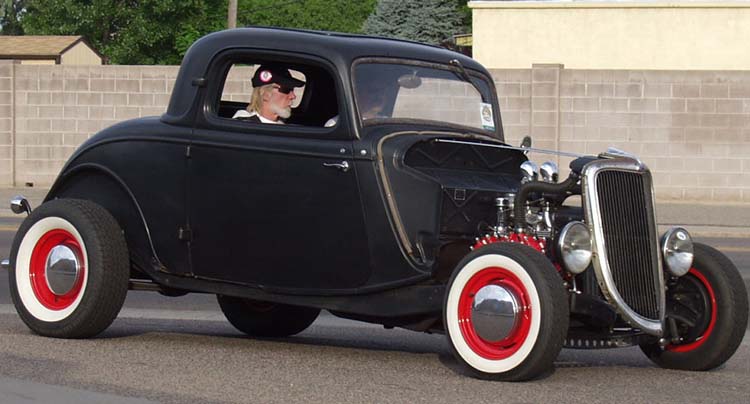 34 Ford Hiboy 3W Coupe