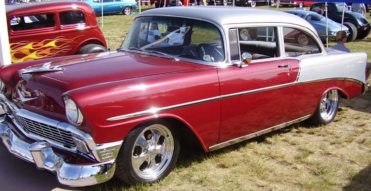 56 Chevy 2dr Sedan