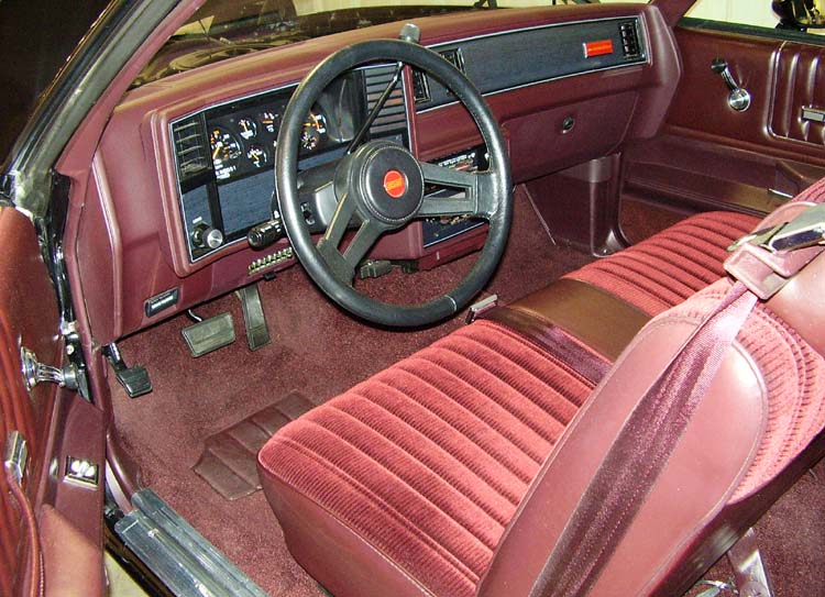 88 Chevy Monte Carlo SS Coupe Dash