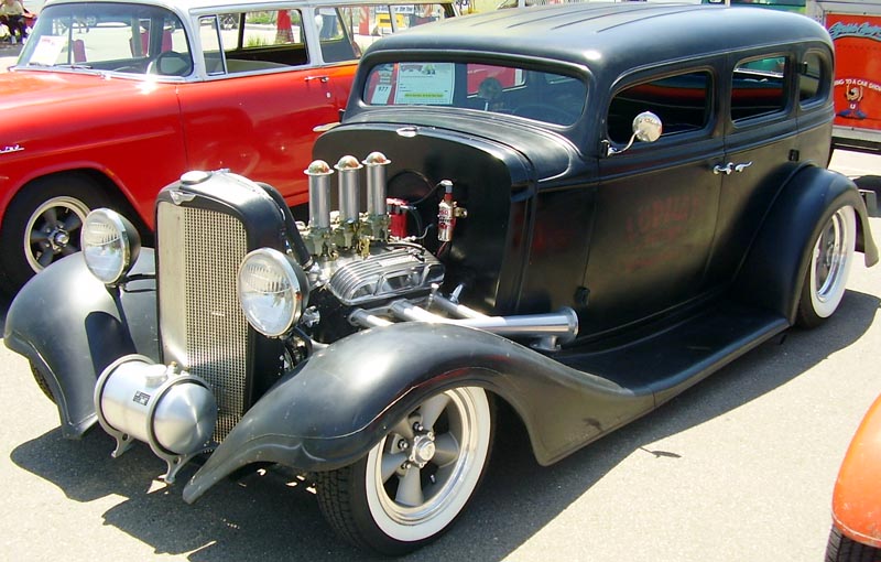 33 Chevy Chopped 4dr Sedan