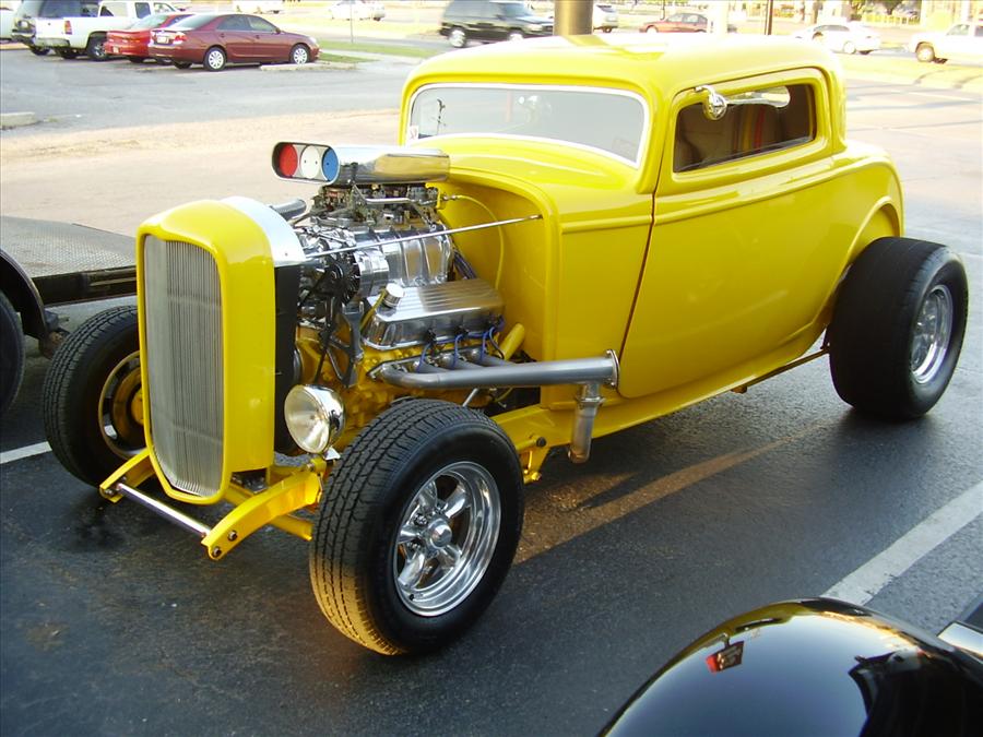 32 Ford Hiboy Chopped 3W Coupe