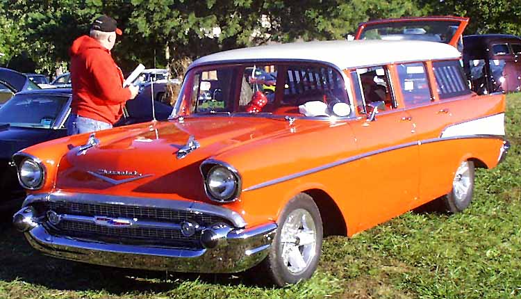 57 Chevy 210 4dr Station Wagon